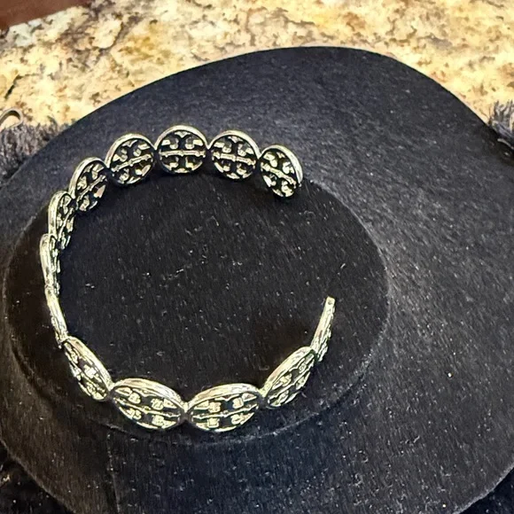 Tory Burch Silver Filigree Bracelet - Picture 4 of 4